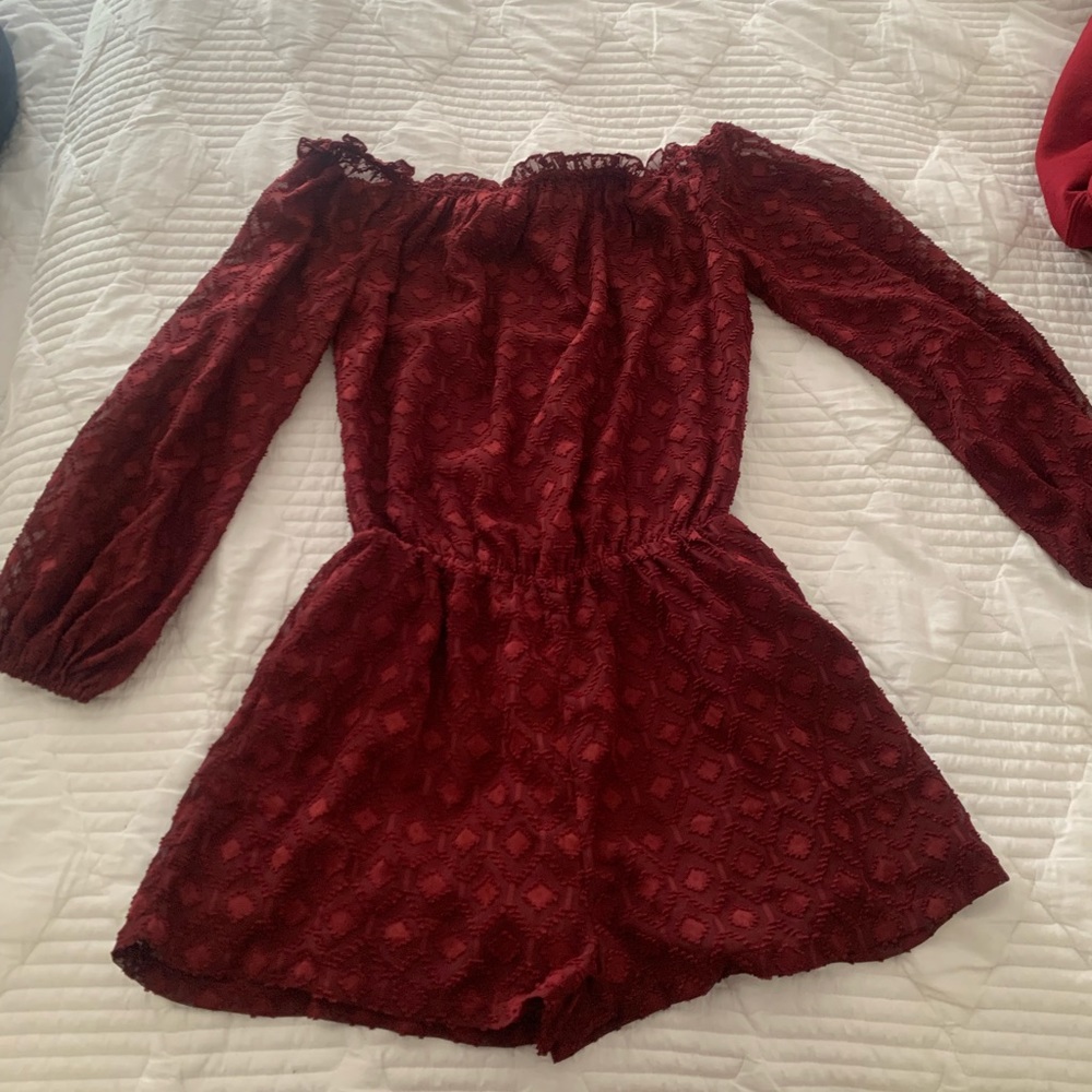 Maroon Romper! - image 1